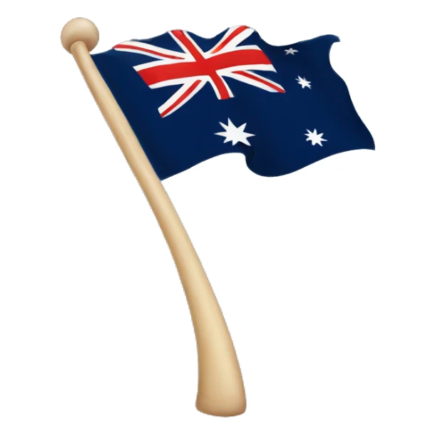 Carlton Australian football flag sticker