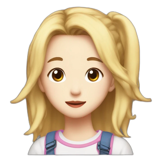 chaeyoung from the music band TWICE  sticker