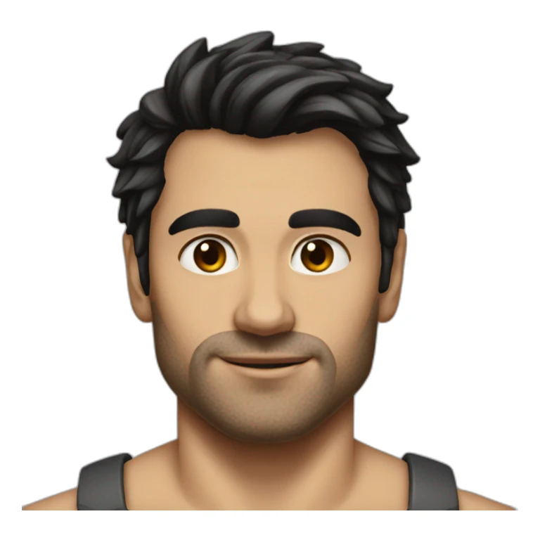 thomas-morice-crossfit-dark-hair sticker