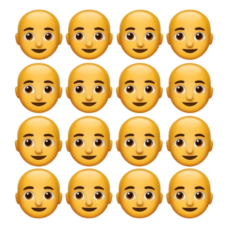 yuvarlak gözlüklü insan sticker