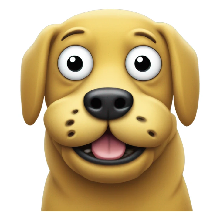 Jake the Dog from Adventure time being cheeky sticker