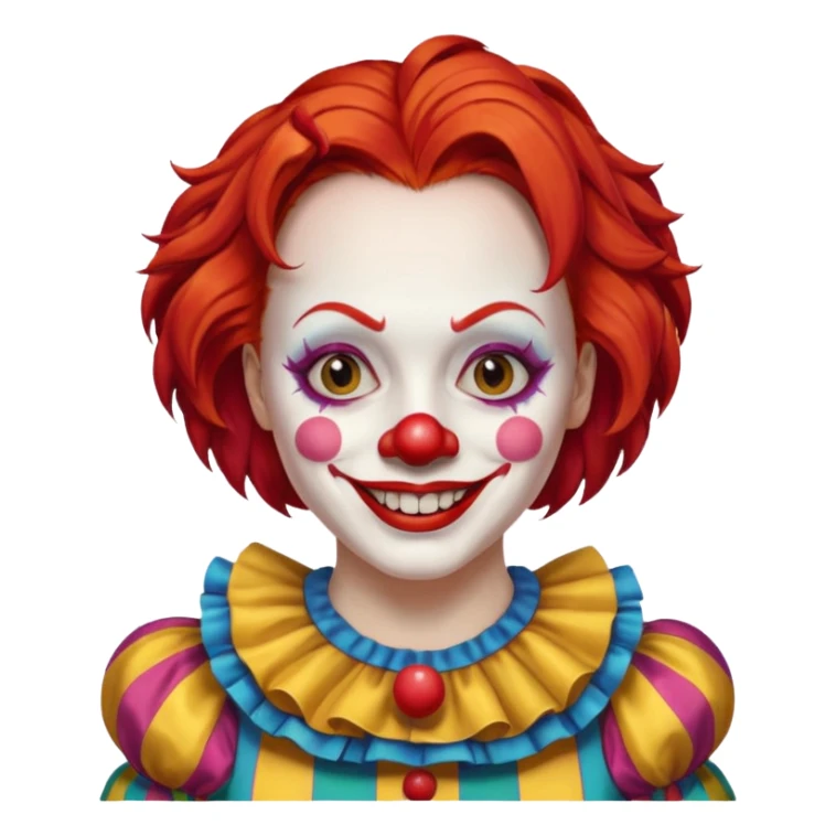 wendy thomas  the clown from gta rp nopixel sticker