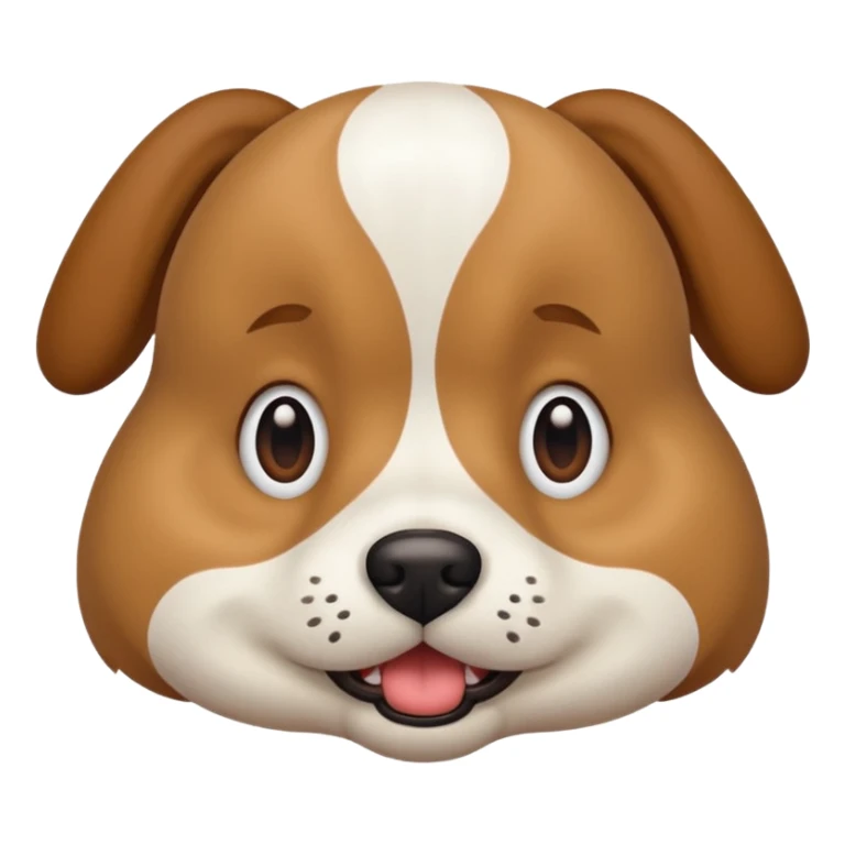 dog making funny face out of pettiness sticker