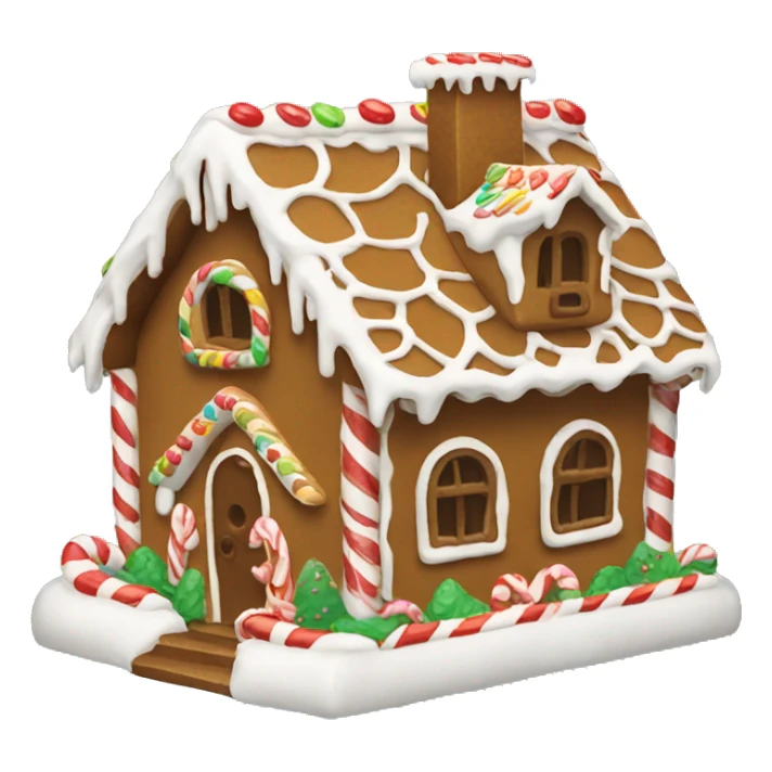 gingerbread house sticker