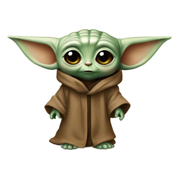 Baby yoda grogu sticker