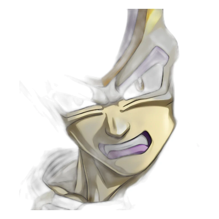 Golden frieza dragon ball super sticker