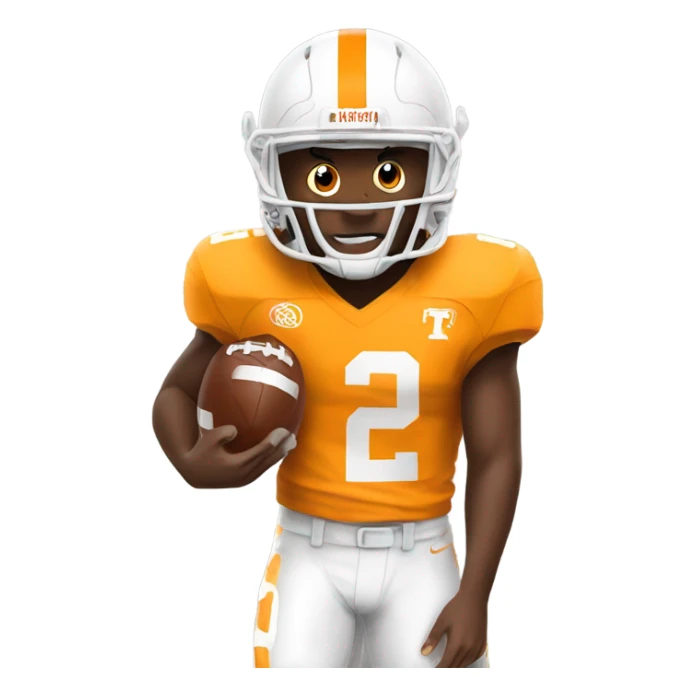 A Tennessee football player  sticker