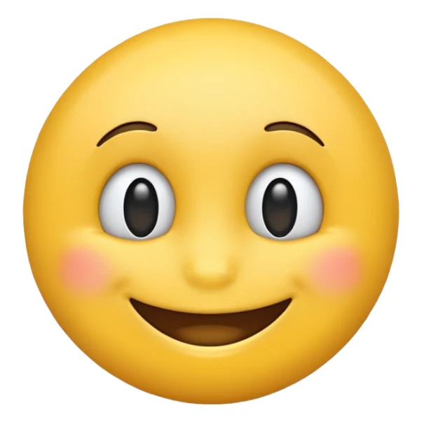 Cute emoji hii very cutie 😊 sticker