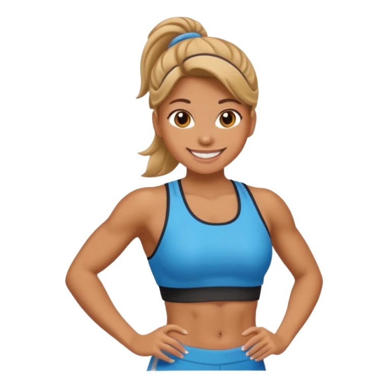 gym girl emoji sticker