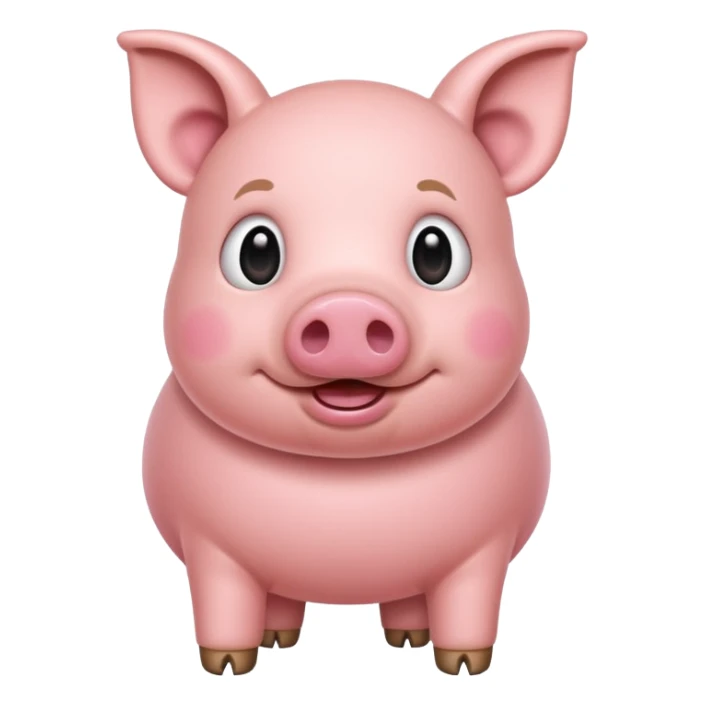 Alphabet Pig sticker