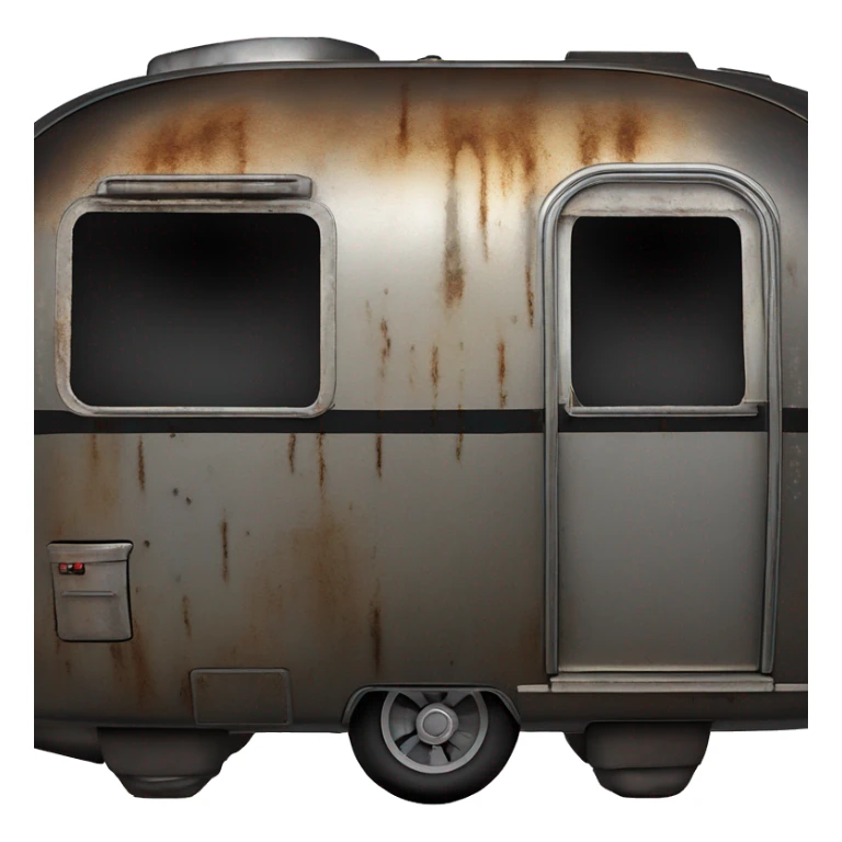 Tonka Darth Vader’s black airstream rc caravan rusted  sticker