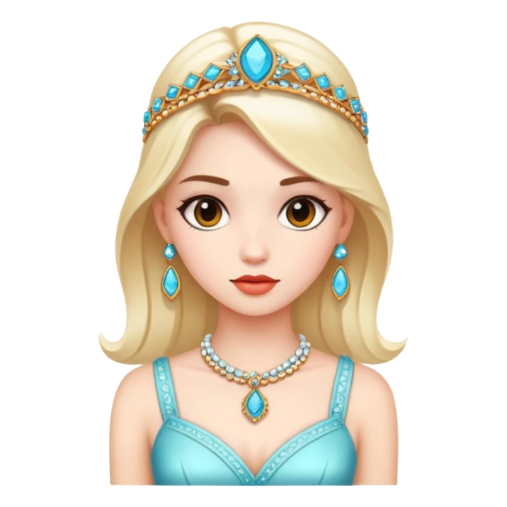 girl with stunning accessories sticker