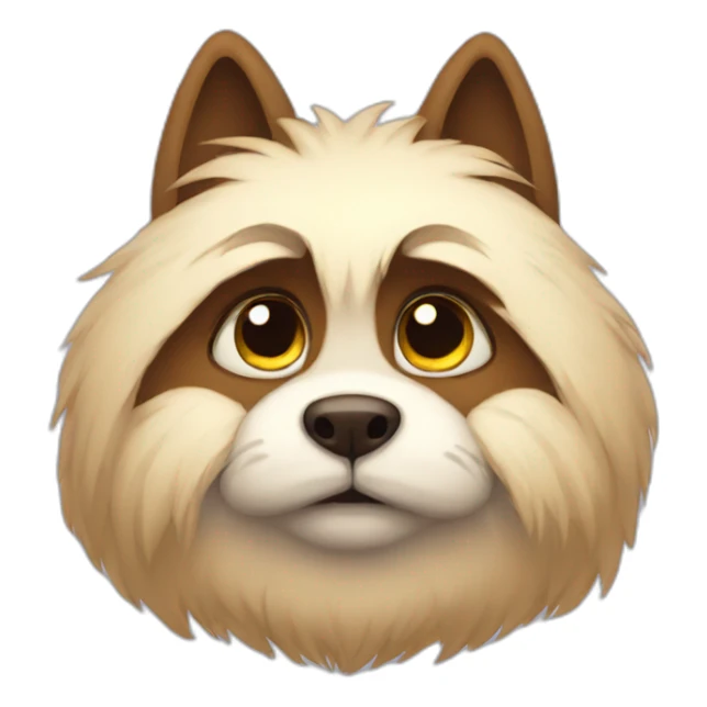 Sad Furry emoji sticker
