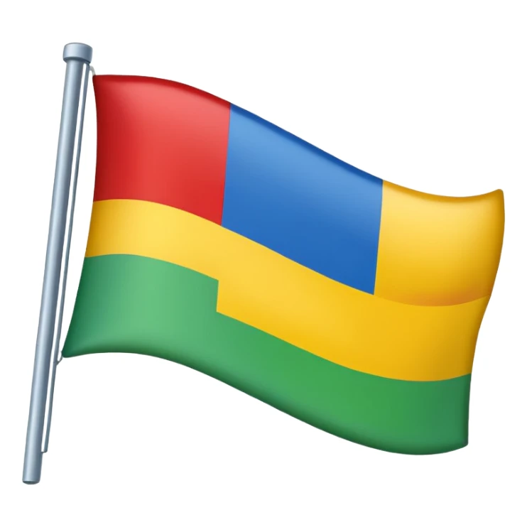 emoji de bandera gitana sticker