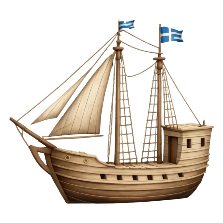 Greek ship sticker
