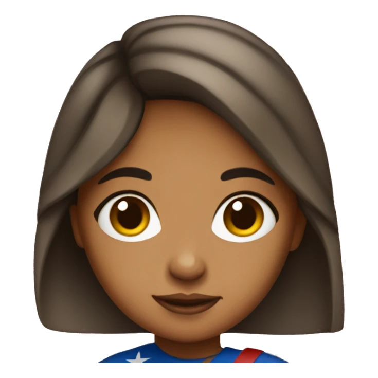 Puerto rican girl sticker