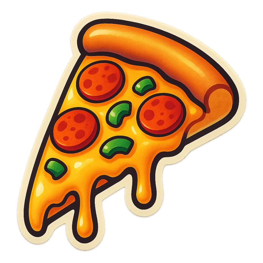 pizza sticker