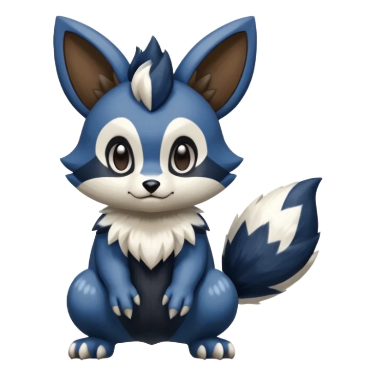 Teddiursa-Meowstic-Minccino-Obstagoon-fusion  sticker