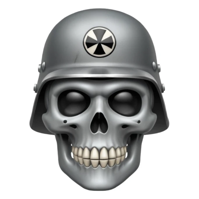 Ww2 death skull nazi  sticker