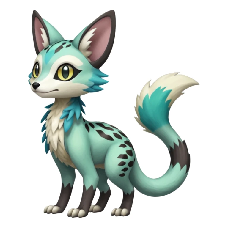 Meloetta-Vernid-Trico-Sergal-Genet-Pokémon-Fakémon-creature sticker