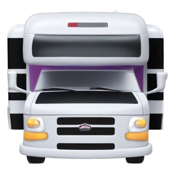 Barbie dream nightmare rv camper Fr-s Haunted Cabin Darth Vader’s ice cube race car with bright white headlights and light saber bumpers  sticker