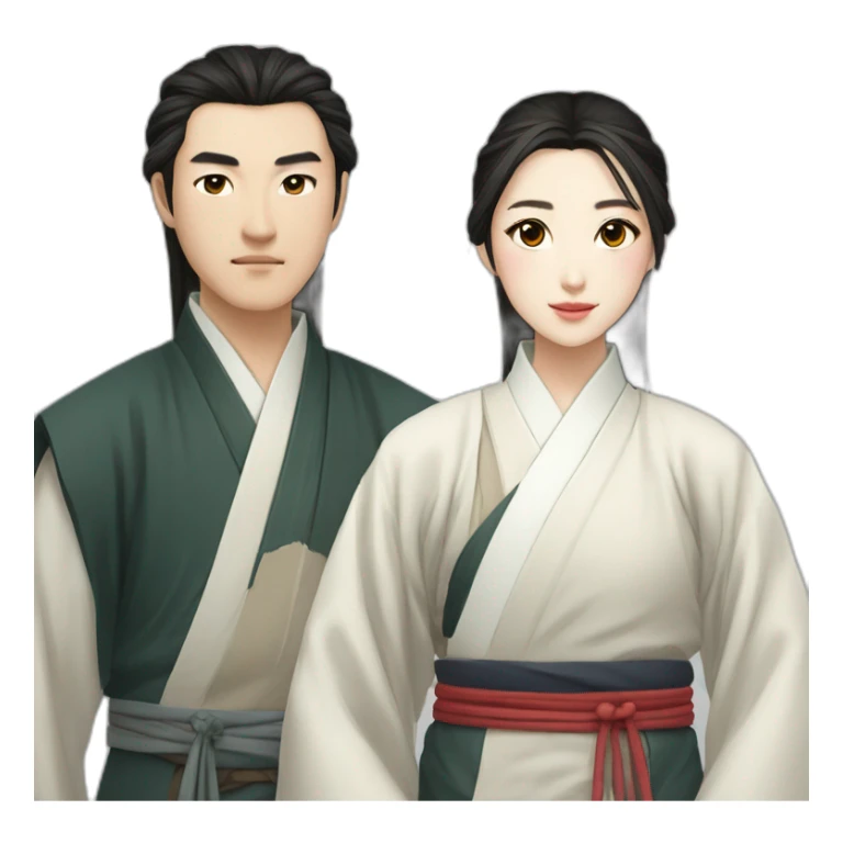 wei wuxian couple - mo dao zu shi sticker
