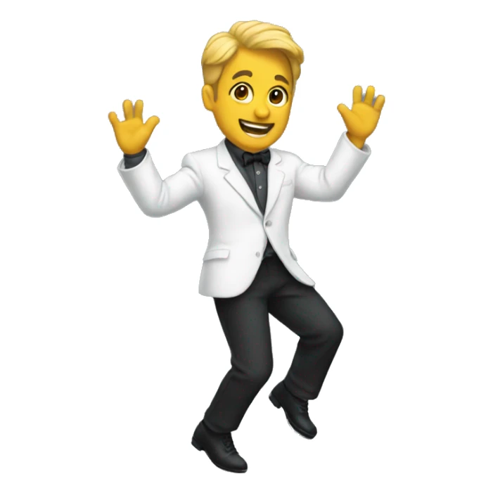 Grant dancing sticker