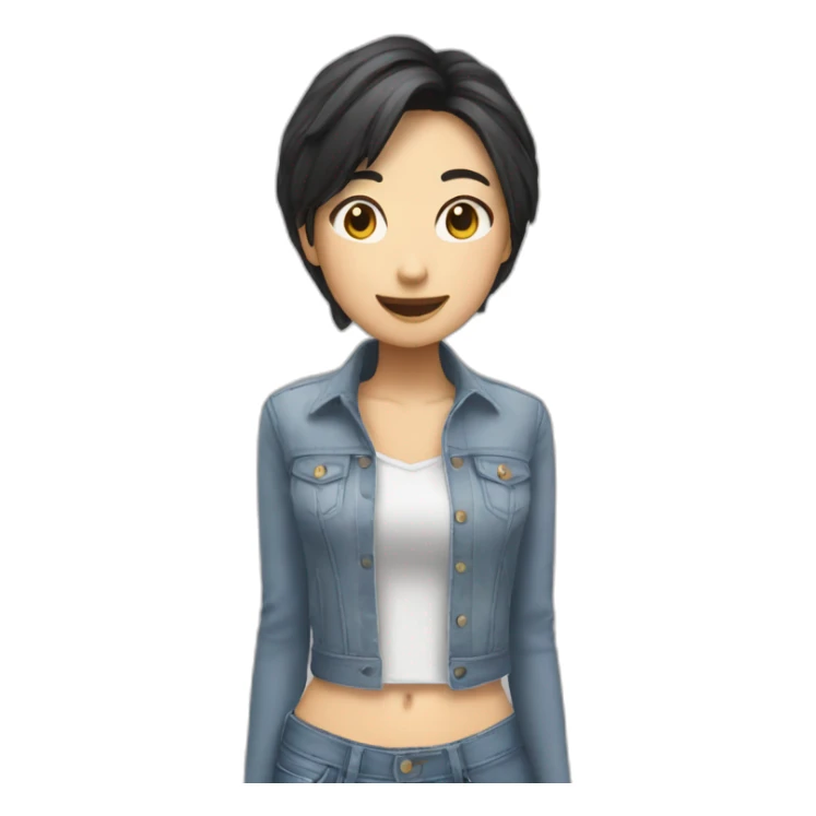 Minji newjeans member sticker