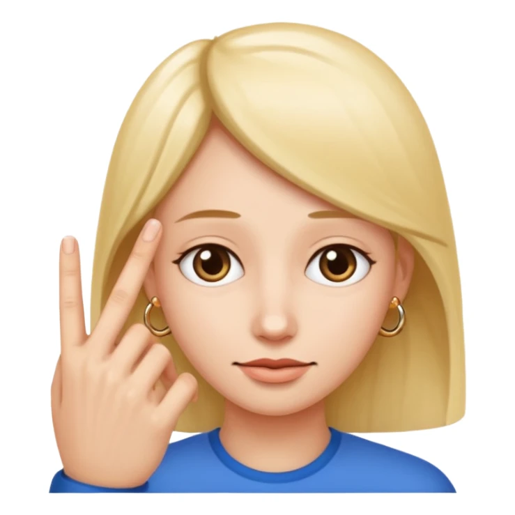 main signe hard rock mais avec juste le doigt annulaire plié sticker