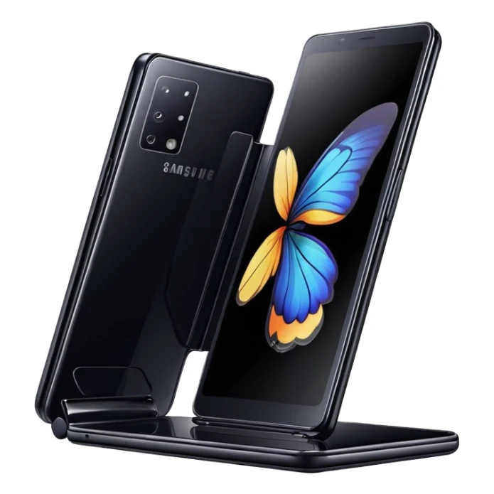 Samsung Galaxy Z Flip7 foldable flip phone sticker