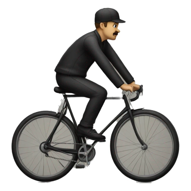 home noir su un velo sticker