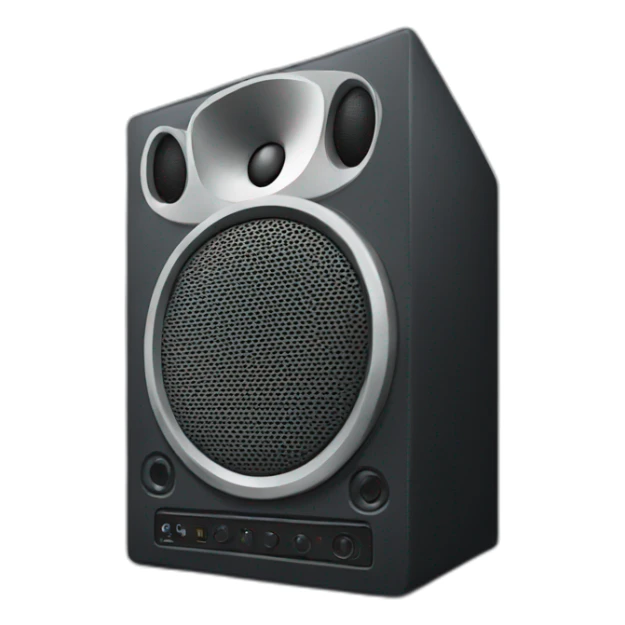 Speakers monitor sticker