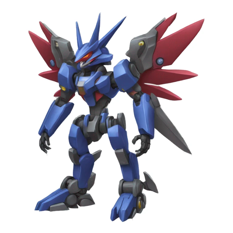 Bisharp-Zoroark-medabot-Mecha full body sticker