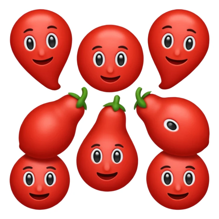 The red 100 emoji 💯 except its 60 insetad of 100 sticker