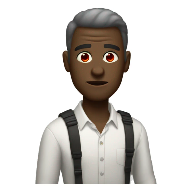 super homelnader from "the boys" series with red eyes  sticker