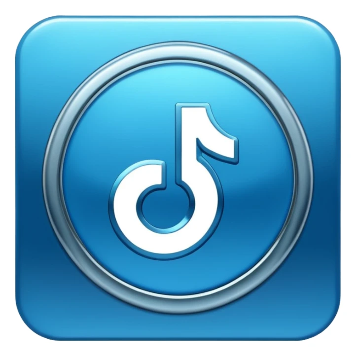 Badge Bleu vérifié tiktok sticker