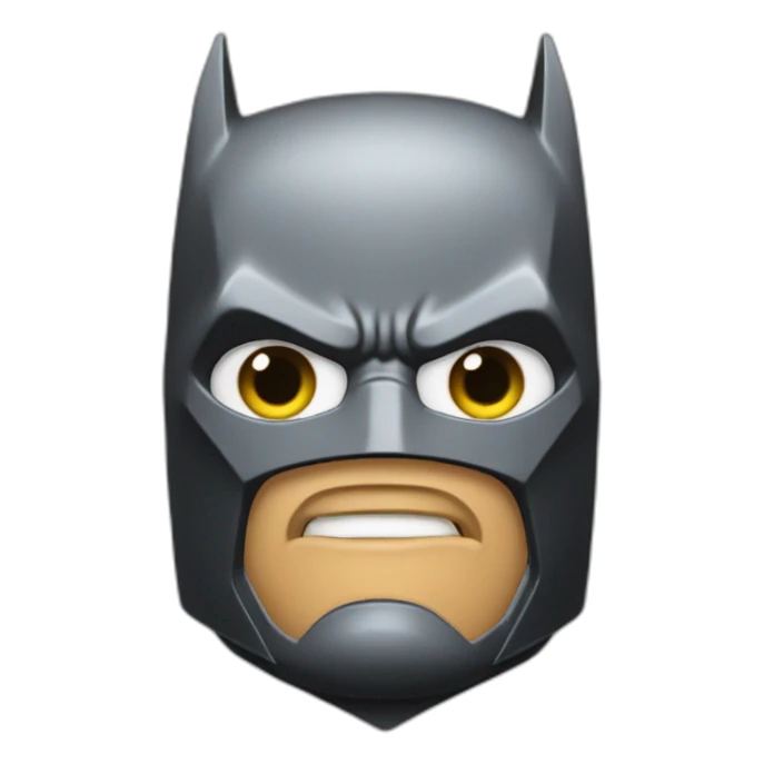 batman holding phone to camera sticker