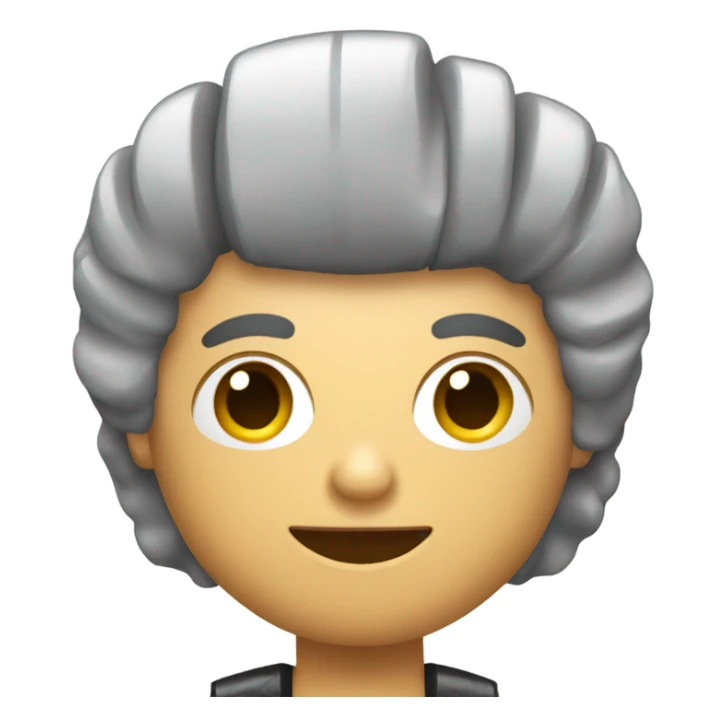 My holding a set of barber clippers sticker