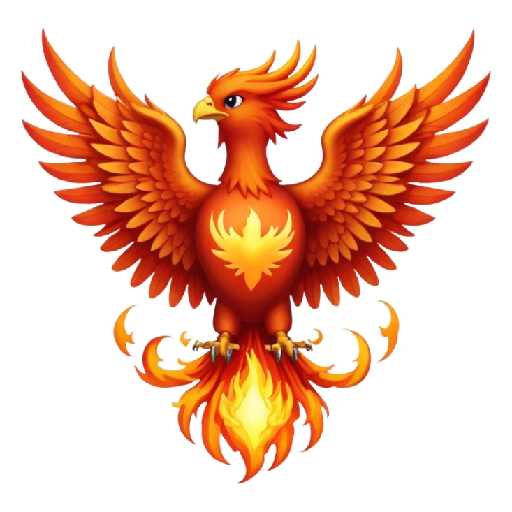Phoenix rising with the word Boxx sticker