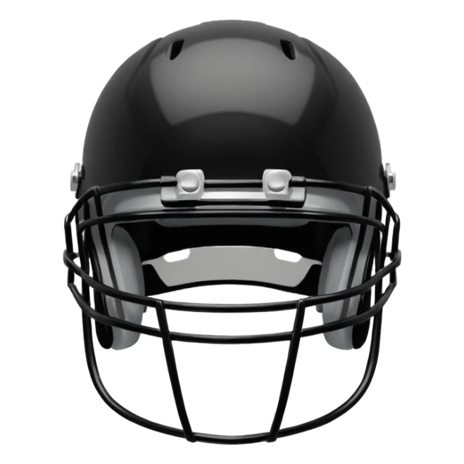 Sports helmet (American football style) sticker