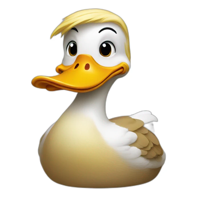 Donald trump duck sticker