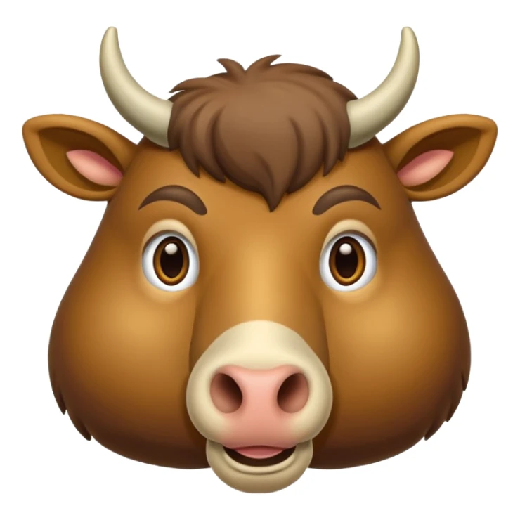 Un chameau avec un gros nez sticker