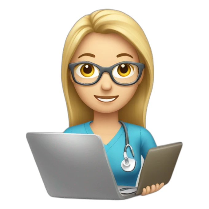 me female typing thesis on physiotherapy and statistics sticker