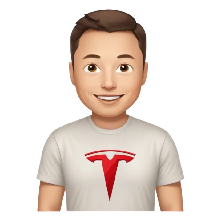 Elon Musk Tesla olsun sticker