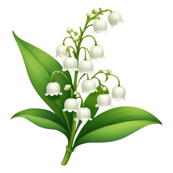 lily of the valley  sticker
