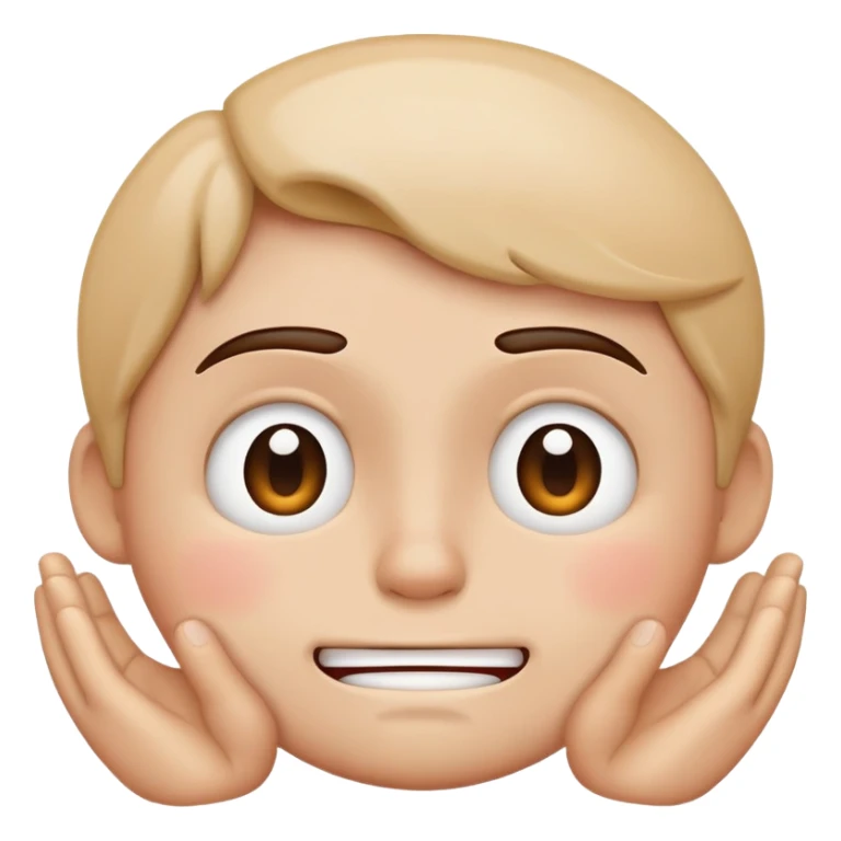 Create a character icon where it is Sad, frustrated, saying no and happy sticker