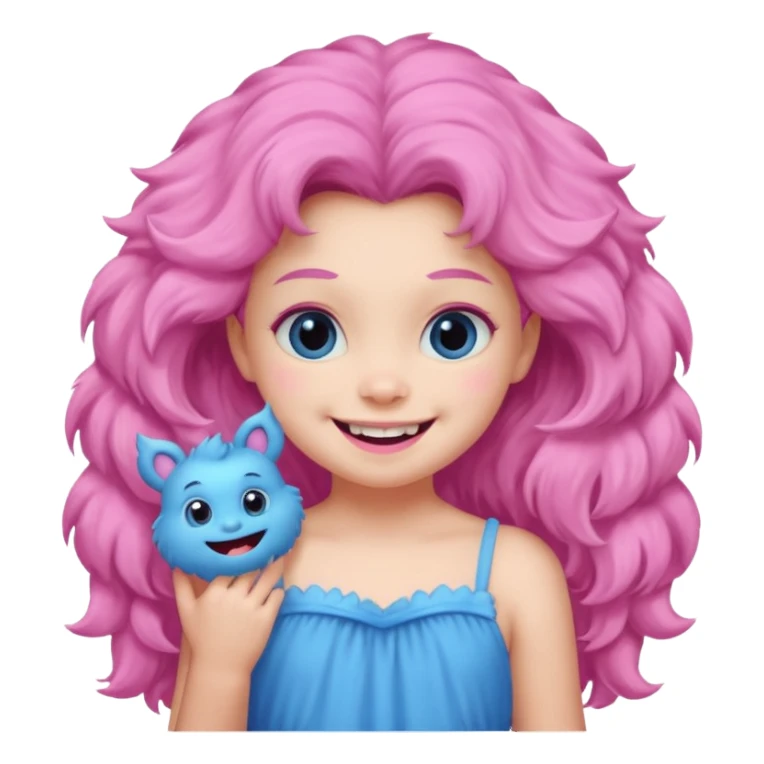 Sullivan monster with small girl sticker