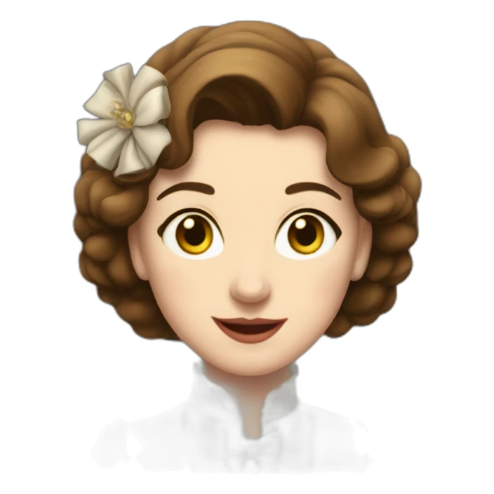 Clara Luciani, en costume de scène sticker