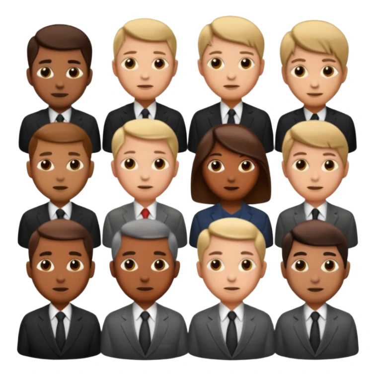 roup of directors shadow png realistic sticker