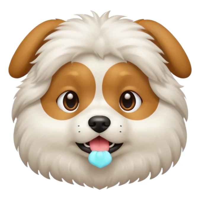 Aesthetic dog sticker